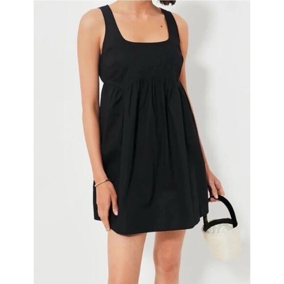 TUCKERNUCK Pomander Place Black Sleeveless Porto Dress NWT Size Large